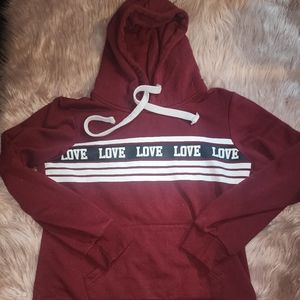 Maroon hoodie